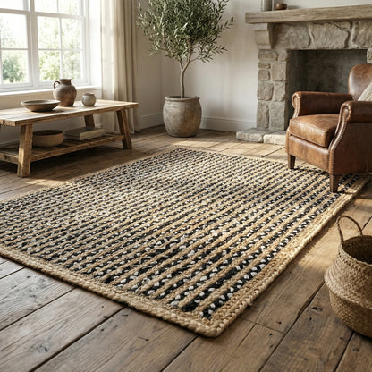 Reversible Woven Area Rug - Rovelle