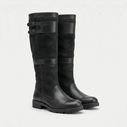 Robuste Damenstiefel Mit Schnallen - Sheila