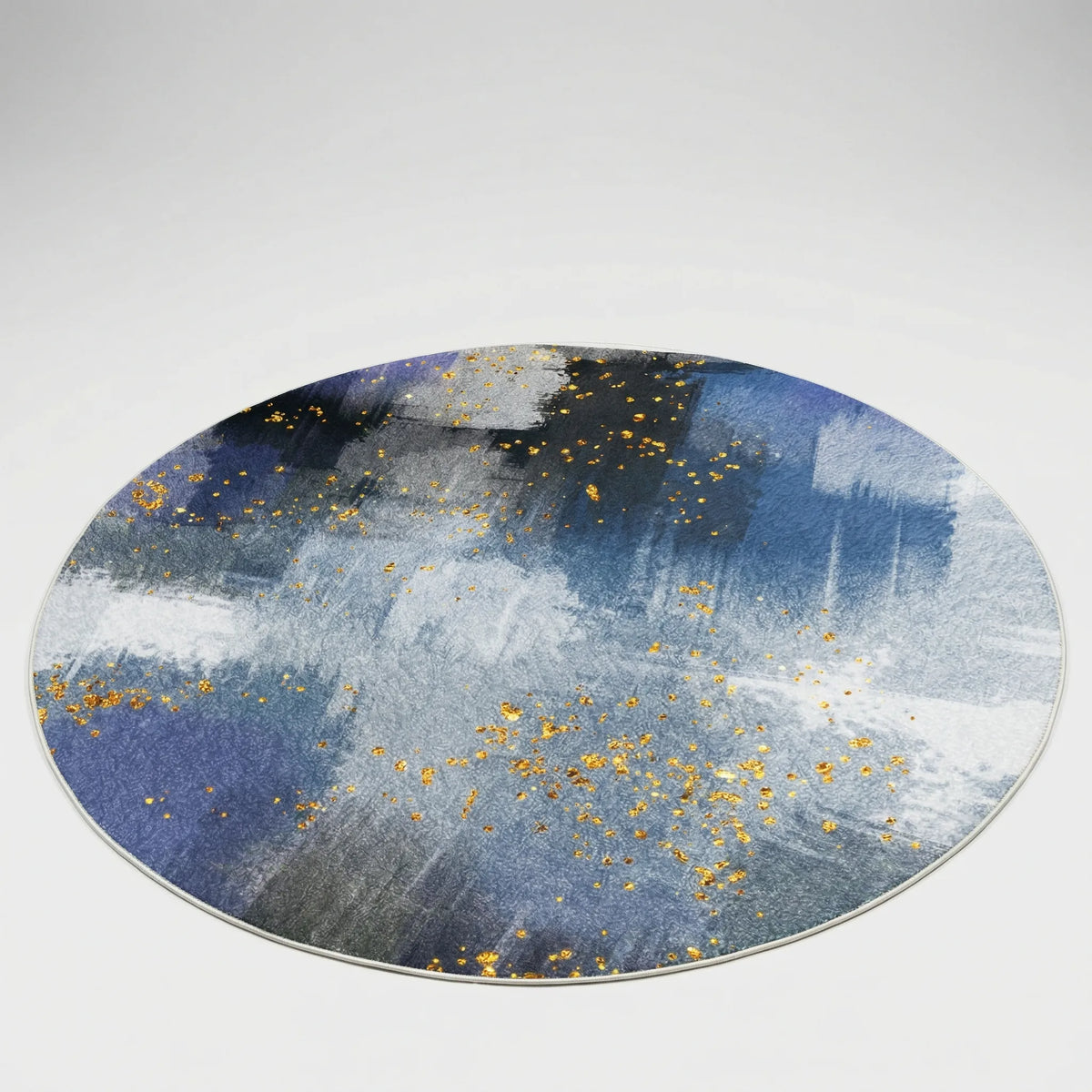 Round Abstract Boho Rug - Auralune