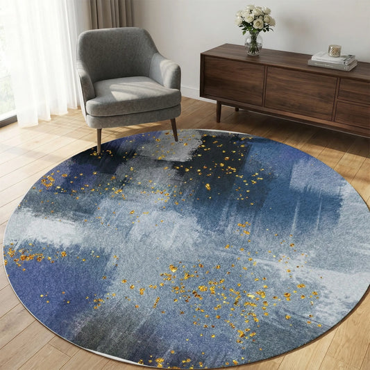 Round Boho Area Rug - LunariaRug