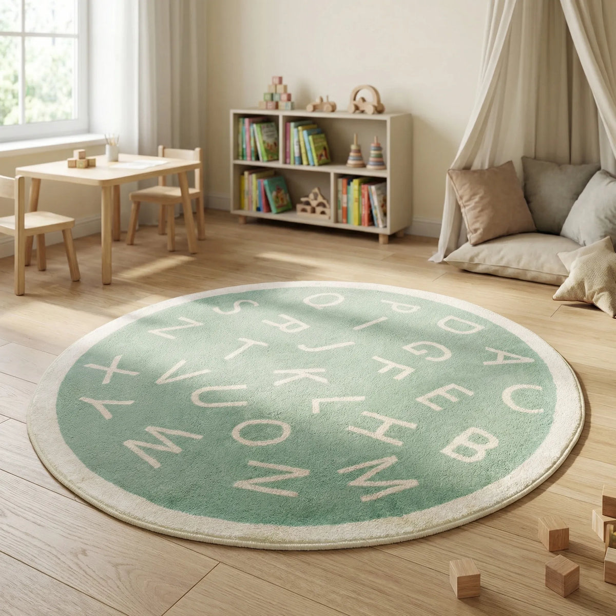 Round Children Play Rug - Playcirca