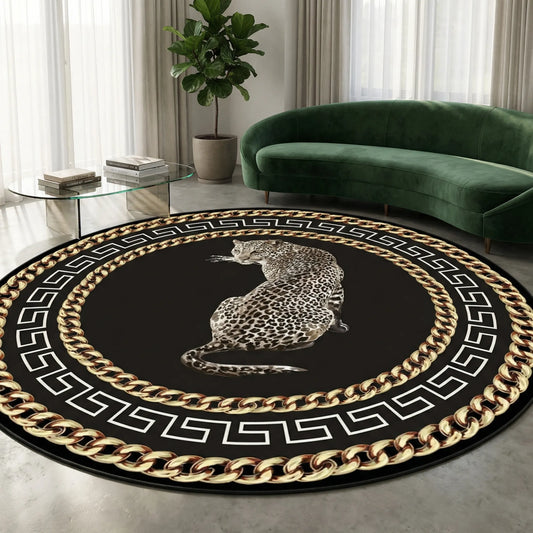 Round Decorative Area Rug - LuxaraRound