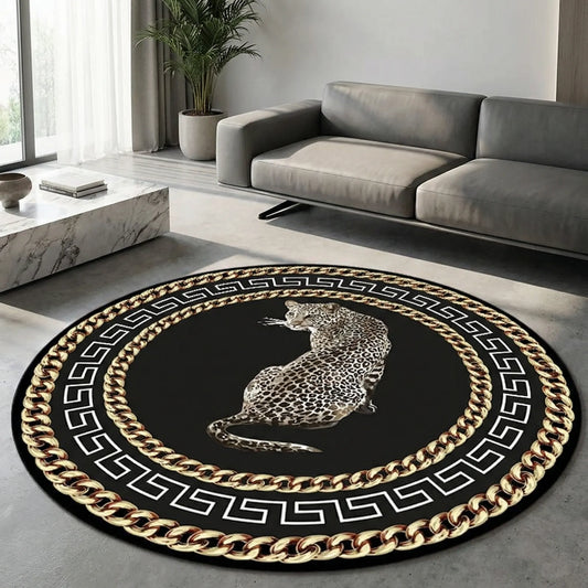 Round Decorative Area Rug - Luxepard