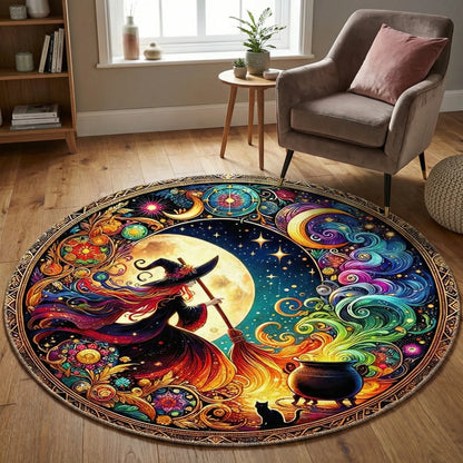 Round Decorative Area Rug - Mystivelle