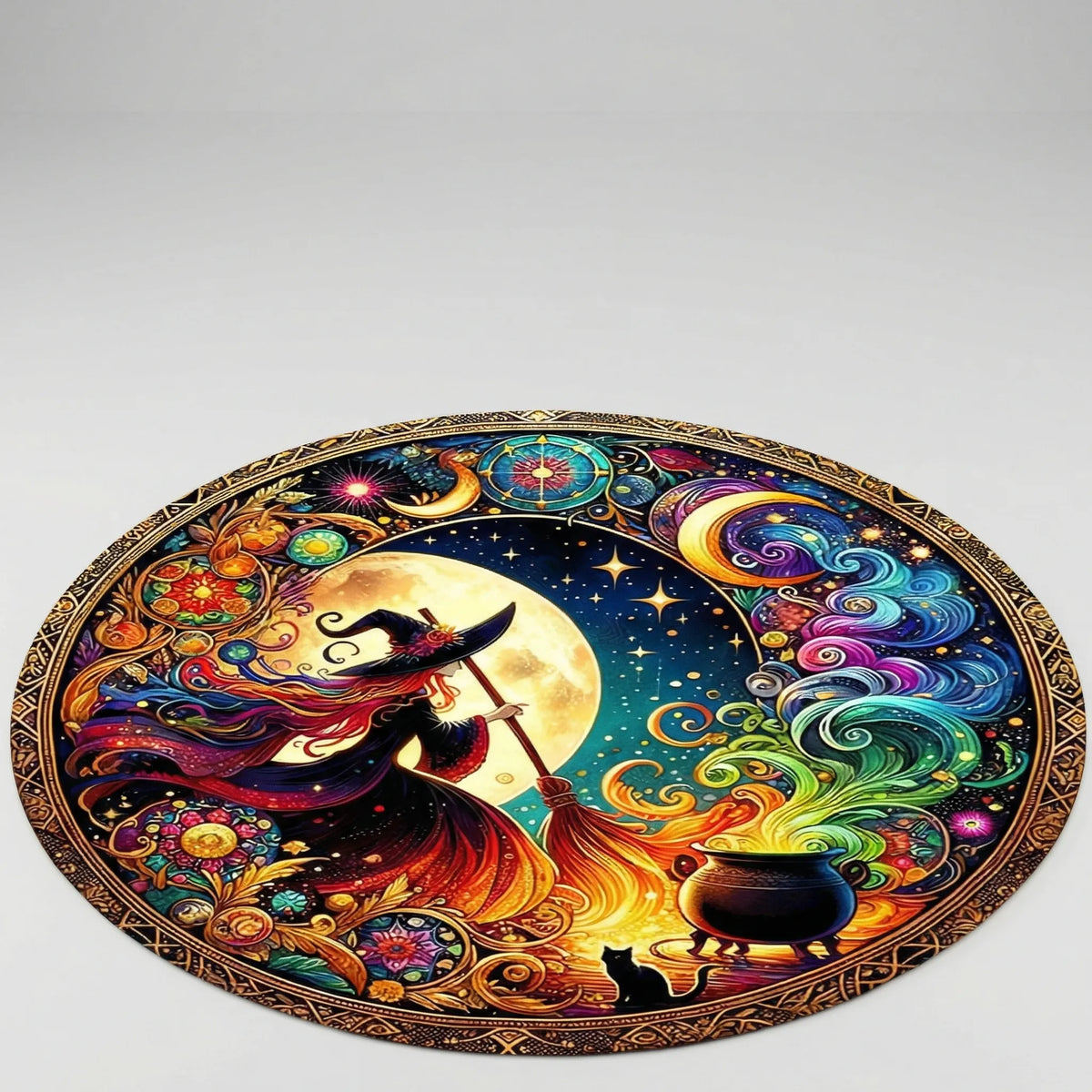 Round Decorative Area Rug - Mystivelle