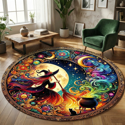 Round Decorative Area Rug - Mystivelle