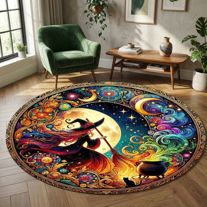 Round Decorative Area Rug - Mystivelle