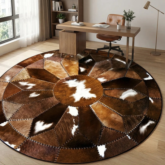 Round Decorative Floor Rug - Rondara