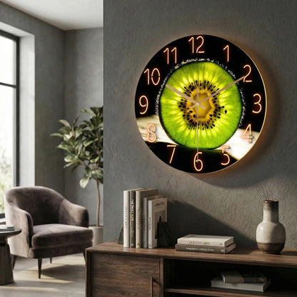 Round Modern Wall Clock - LuminaraClock