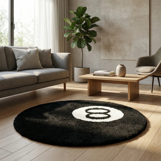 Round Novelty Floor Rug - Ballora