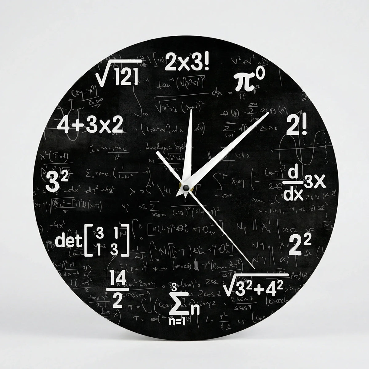 Round Novelty Wall Clock - NumeriClock