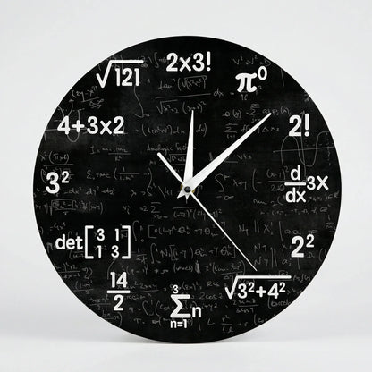 Round Novelty Wall Clock - NumeriClock