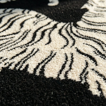 Round Plush Area Rug - Luxeround