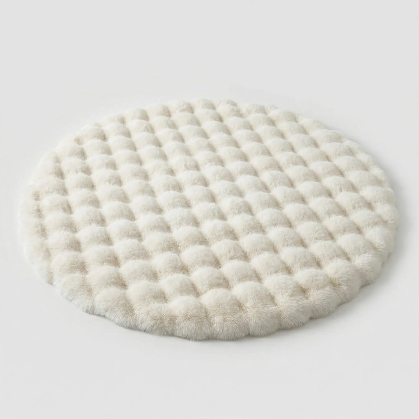 Round Plush Area Rug - Veloura