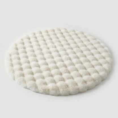 Round Plush Area Rug - Veloura