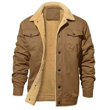 Men's bomber jacket made of cotton fleece – Ewan
