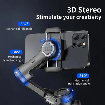 3-Axis Smartphone Gimbal Stabilizer with AI Tracking & Face Detection – Alvion
