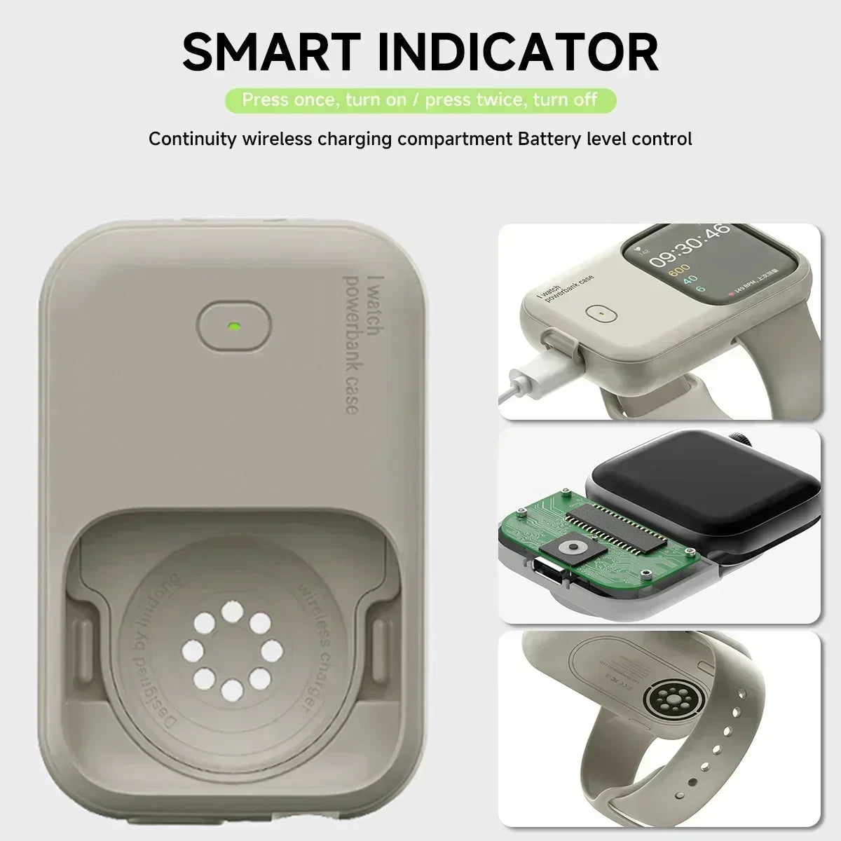Portable Wireless Charger for Apple Watch – WatchCharge (1+1 FREE)