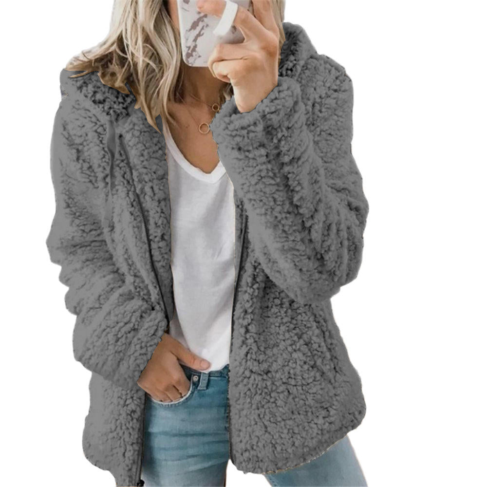 Ladies' Teddy Fleece Coat – Liora