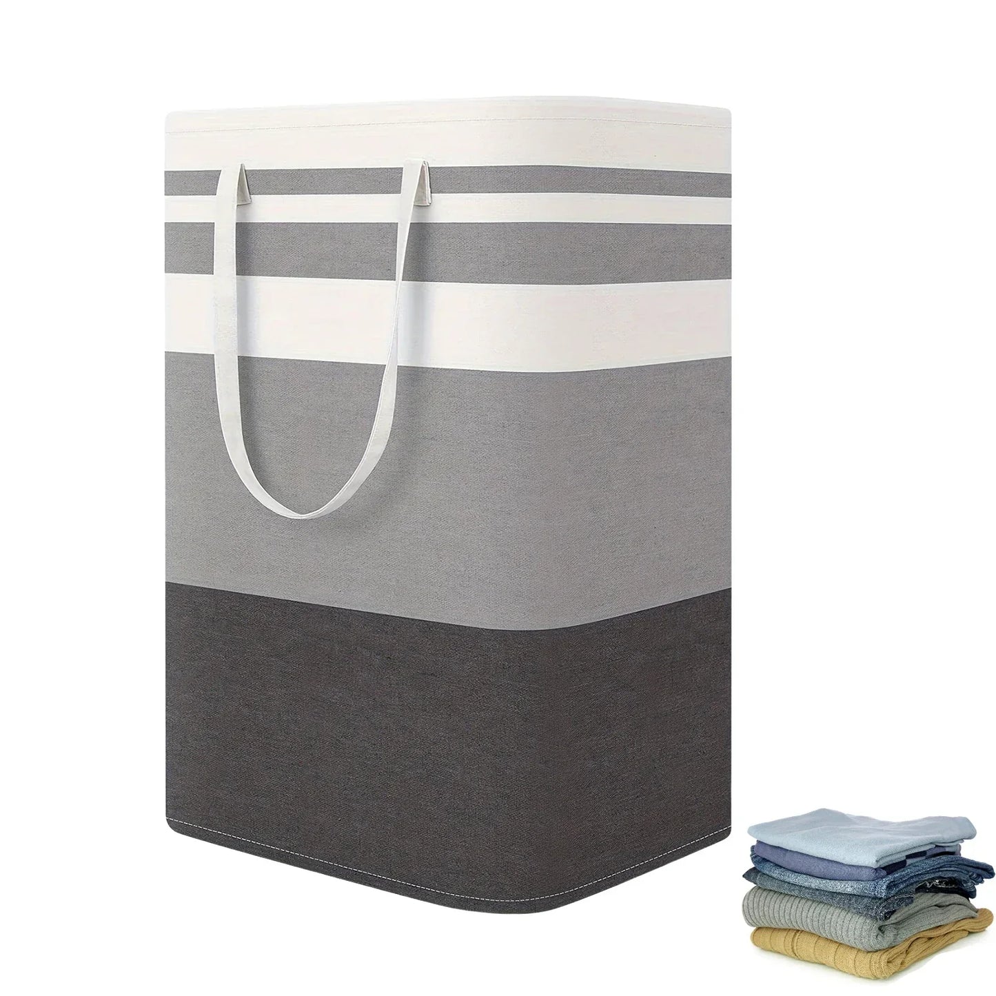 75L Large Laundry Hamper with Handles & Collapsible Design – Solen