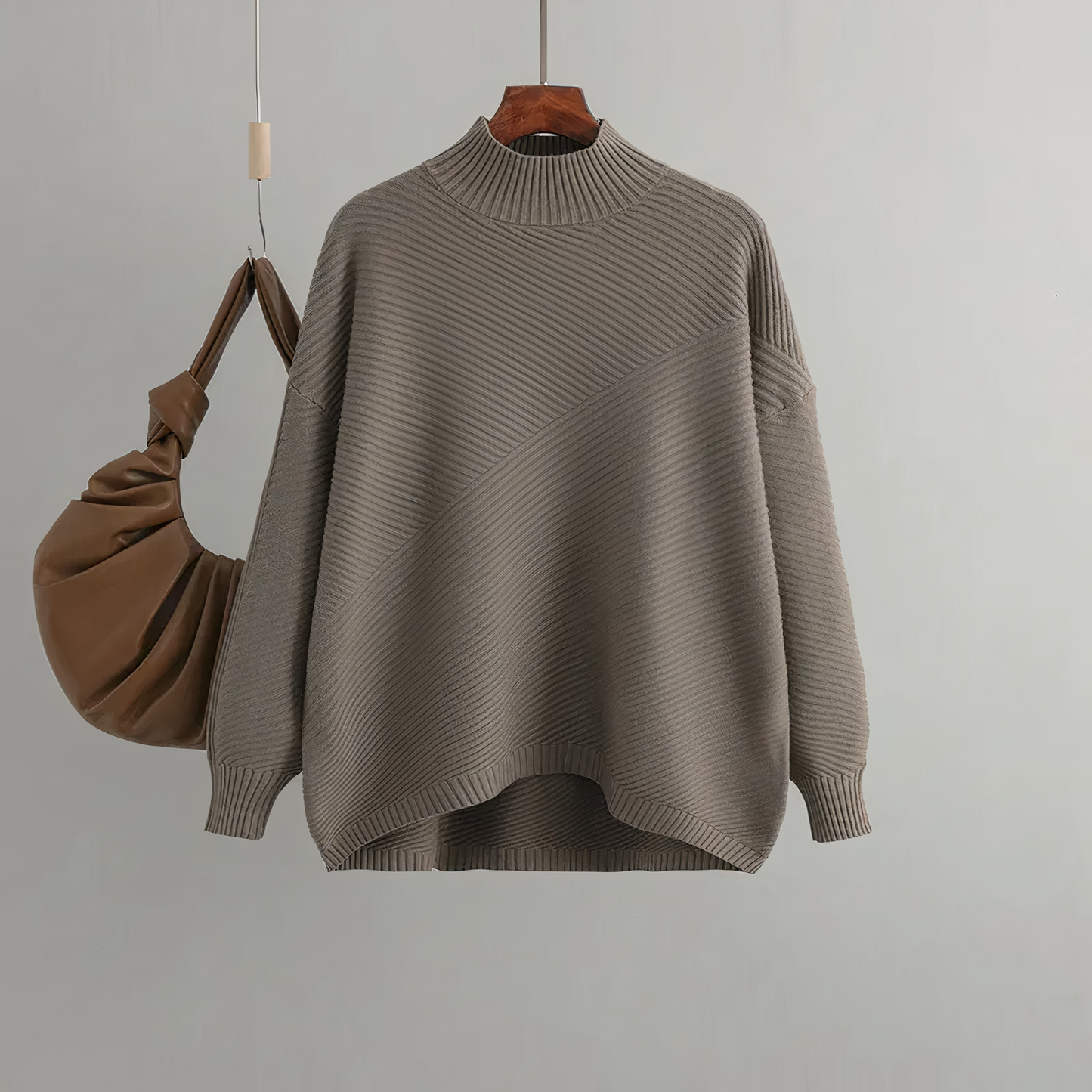 Vintage Knitted Women's Sweater – Eveline