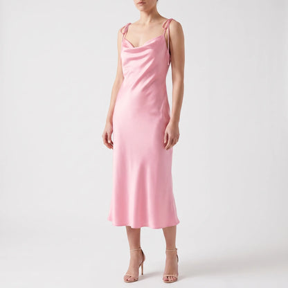 Satin Slip Dress -  Wilma