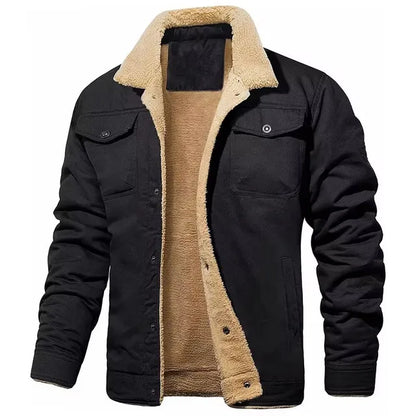 Men's bomber jacket made of cotton fleece – Ewan