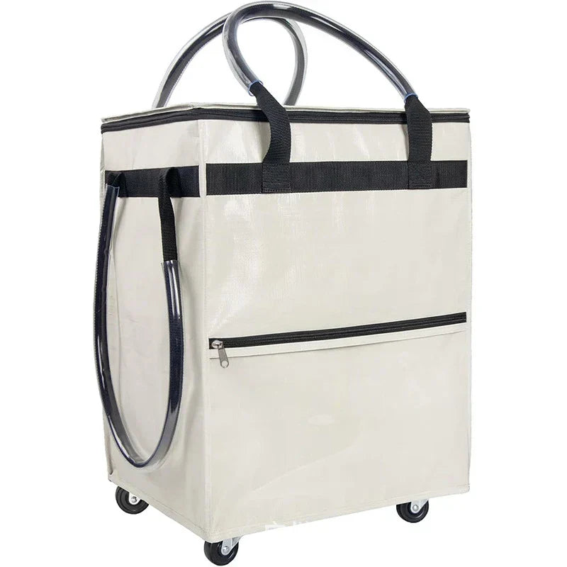 Reusable Shopping Bag with Wheels – Rollex – (Large Capacity)