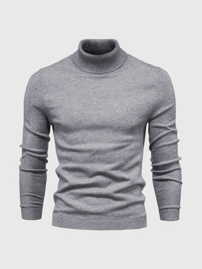 Schmal Geschnittener Rollkragenpullover Für Herren - Dario