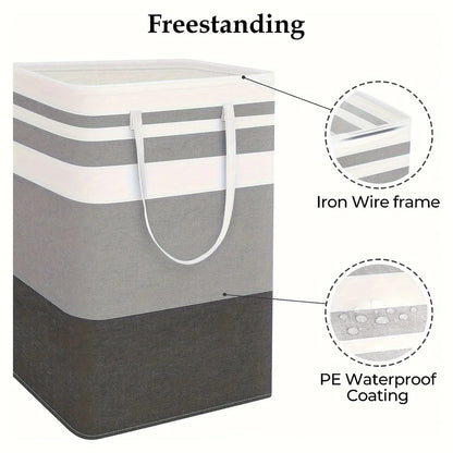 75L Large Laundry Hamper with Handles & Collapsible Design – Solen