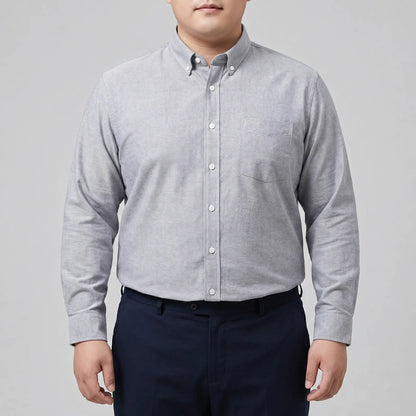 Slim Fit Long Sleeve Button-Down Shirt - Bobby