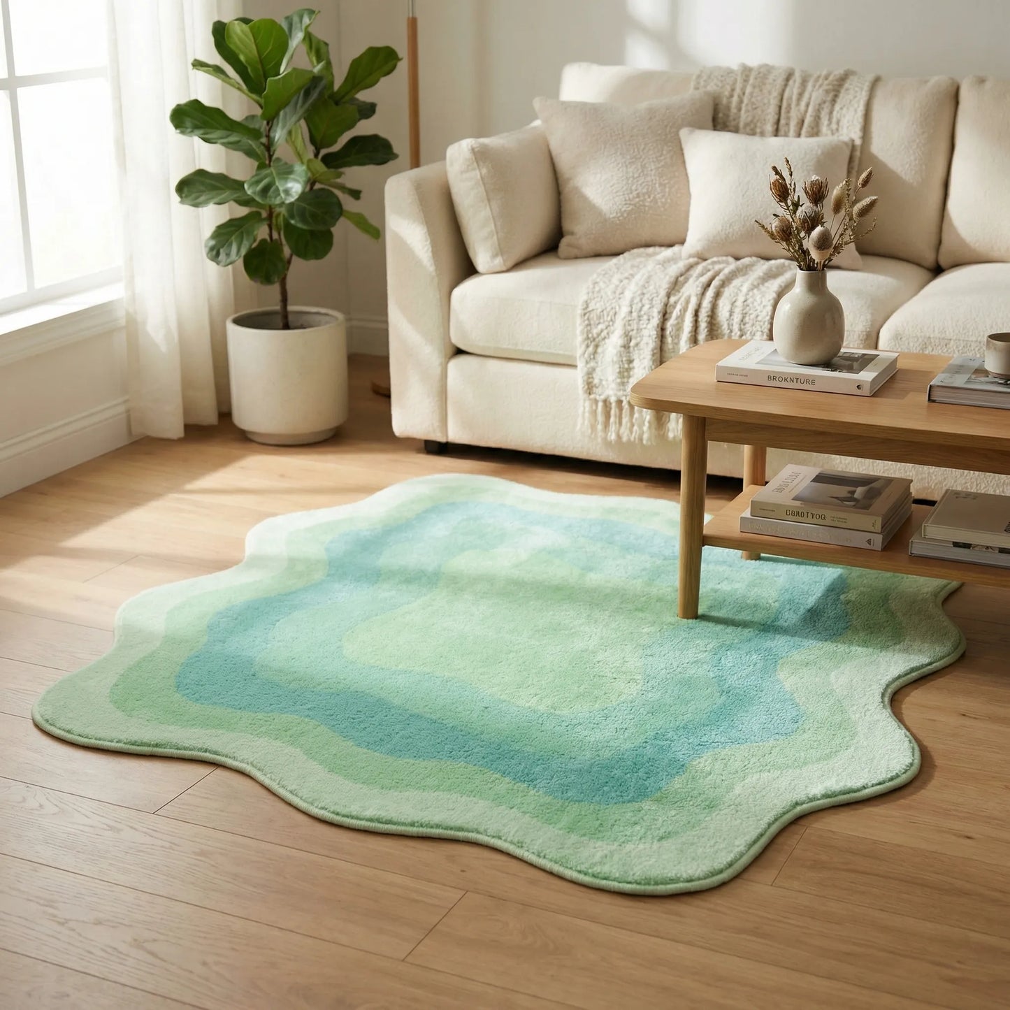 Small Gradient Area Rug - Mellora