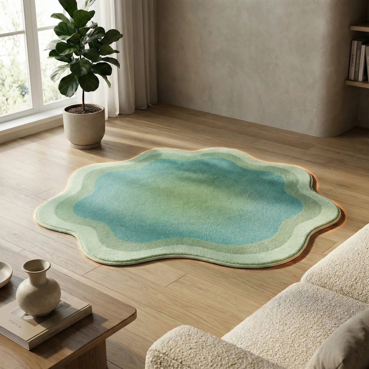 Small Gradient Area Rug - Mellora