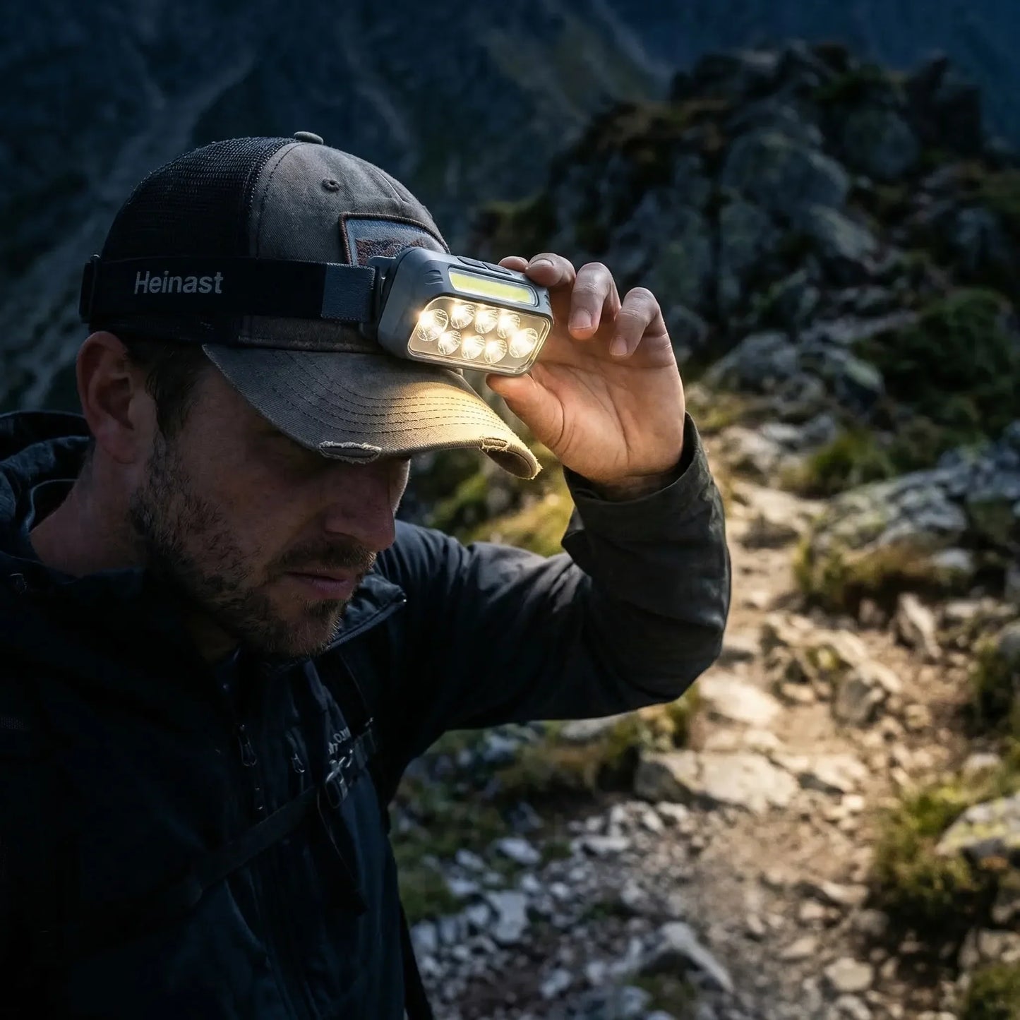 Smart Sensor Cap Clip Headlamp -  Lumeclip