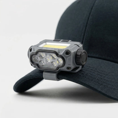 Smart Sensor Cap Clip Headlamp -  Lumeclip