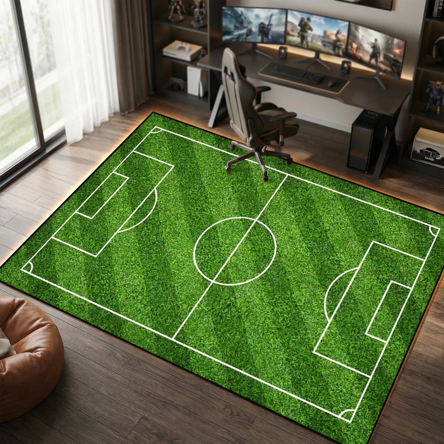 Sport Pattern Area Rug - Fieldaroo