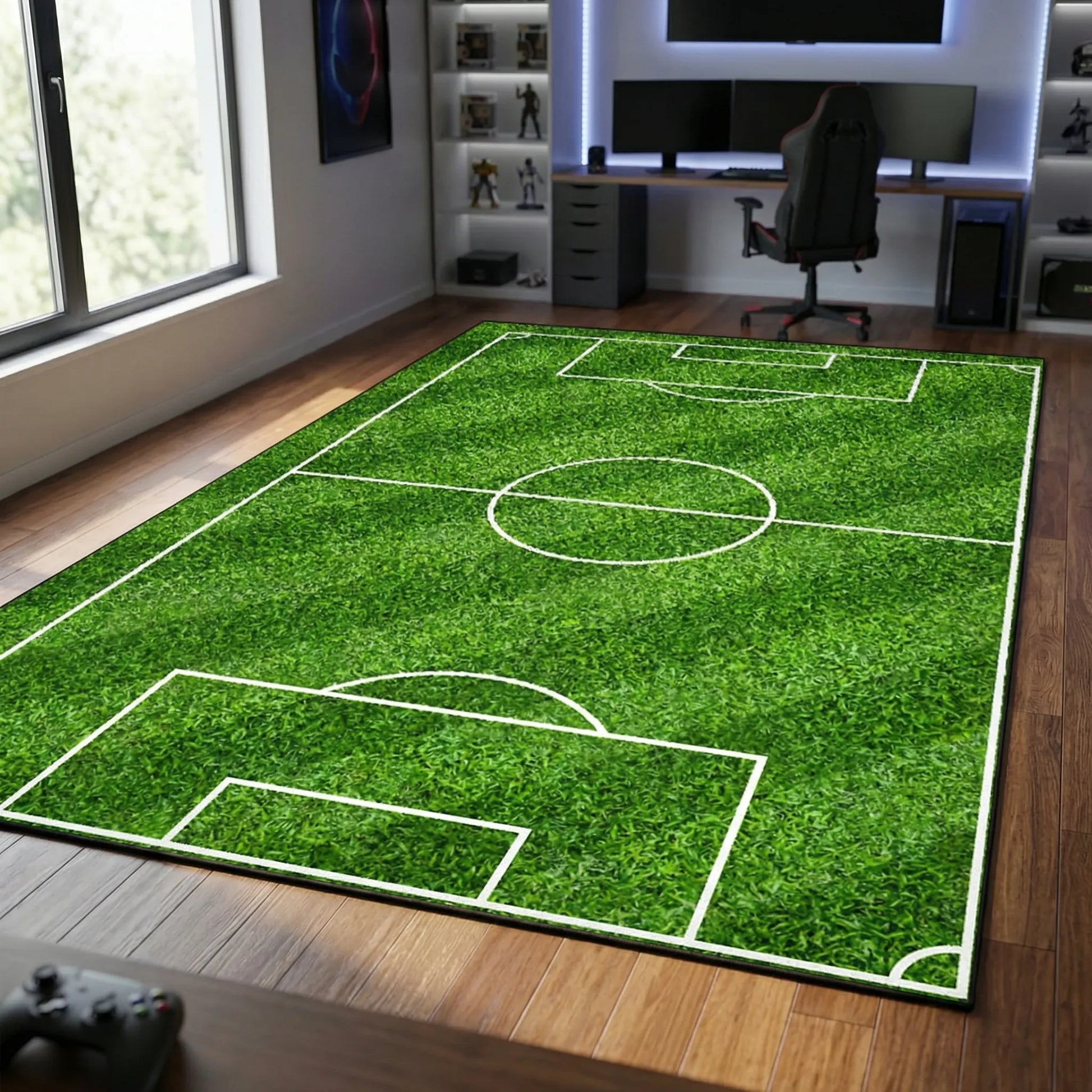 Sport Pattern Area Rug - Fieldaroo