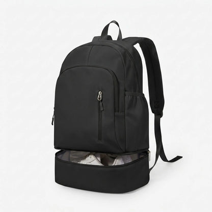 Sports Rucksack With Shoe Compartment -  Ginger
