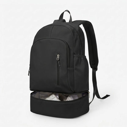 Sports Rucksack With Shoe Compartment -  Ginger