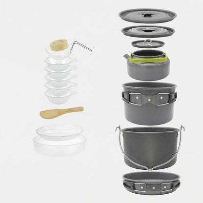Stackable Outdoor Cookware Set -  Campouri
