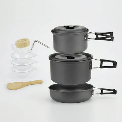 Stackable Outdoor Cookware Set -  Campouri