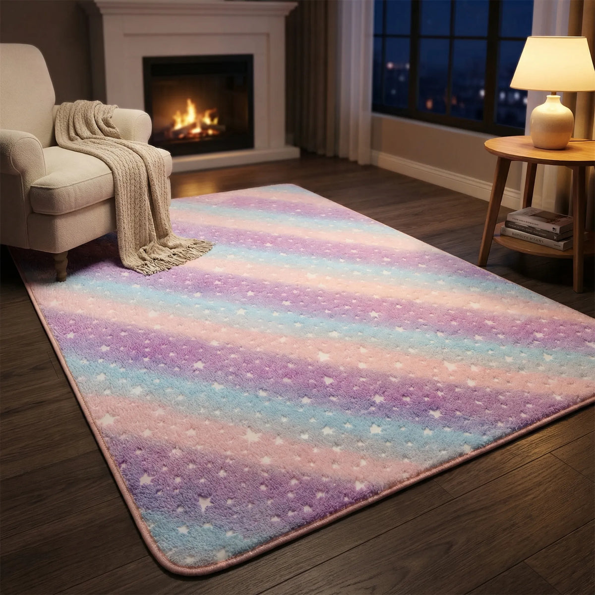 Star Pattern Area Rug - Starveil
