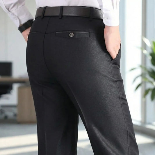 Stretch Waistband Plus Size Trousers - Derek