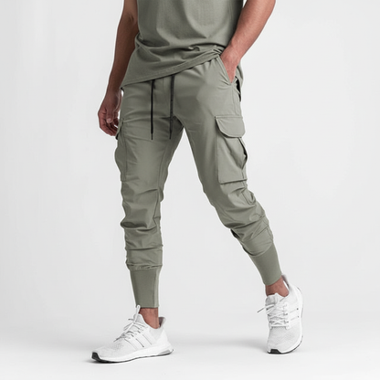 Stretchstoff Joggerhose Mit Taschen -  Francis