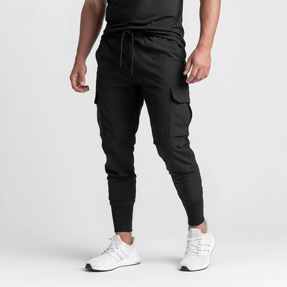 Stretchstoff Joggerhose Mit Taschen -  Francis