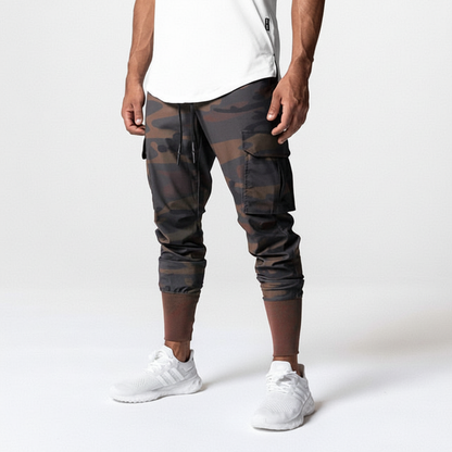 Stretchstoff Joggerhose Mit Taschen -  Francis