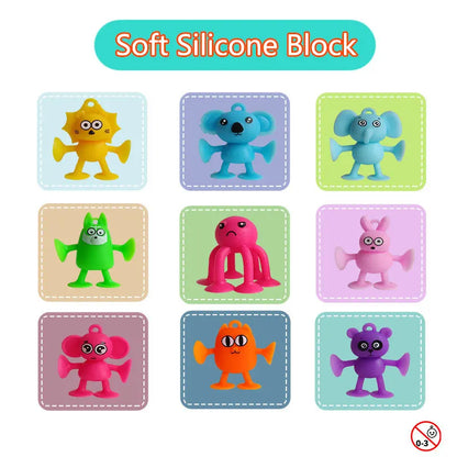 Suction Animal Building Set - Suctabudd