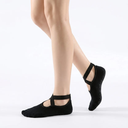 Textured Non-Slip Yoga Socks -  Kathleen