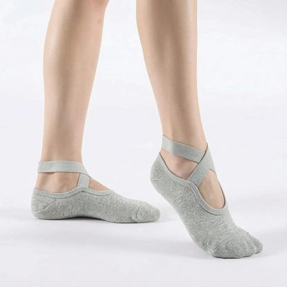 Textured Non-Slip Yoga Socks -  Kathleen