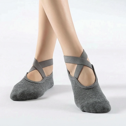 Textured Non-Slip Yoga Socks -  Kathleen